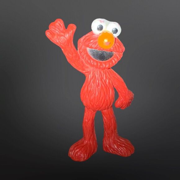 3 Elmo Cake Toppers Figure Roller Blading Elmo B20 - Picture 8 of 10